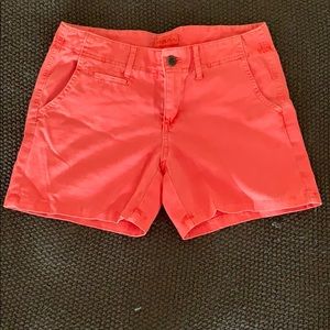 Merona cloth shorts, mid length.